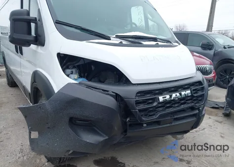 2023 Ram Promaster 3500 High Roof 159 Wb z USA, uszkodzony, nr VIN 3C6MRVHG7PE505323